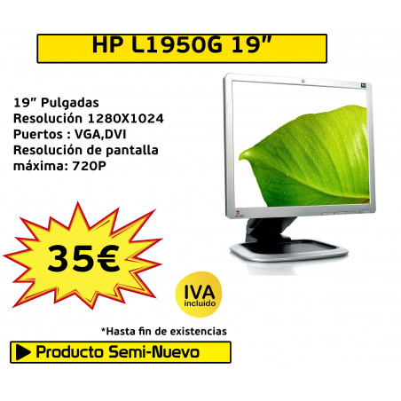 HP L1950G 19"