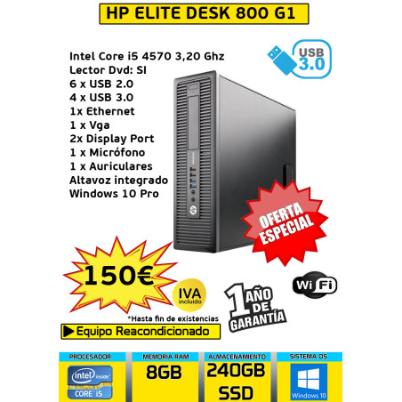 HP ELITE DESK 800 G1