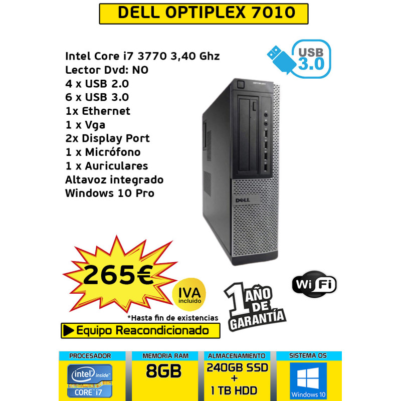 Dell Optiplex 7010 CORE I7