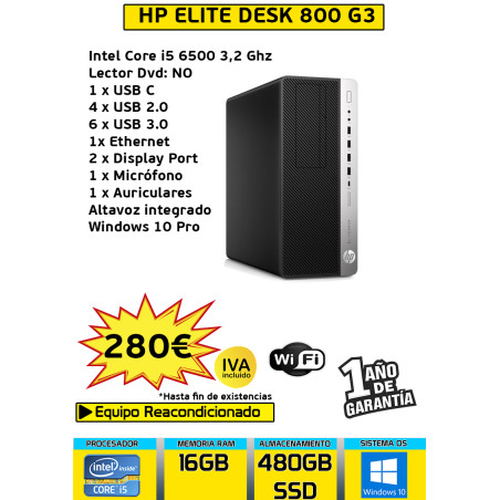 HP ELITEDESK 800 G3