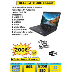 DELL LATITUDE E5440 CORE I5...