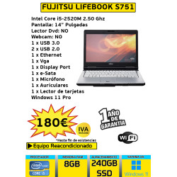 FUJITSU LIFEBOOK S751 CORE I5