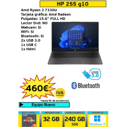 HP 255 G10 AMD RYZEN...