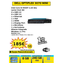 DELL OPTIPLEX 3070 MINI...