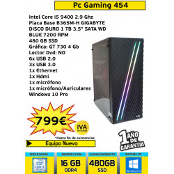 PC GAMING 454 CORE I5