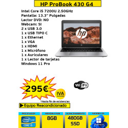 HP PROBOOK 430 G4 CORE...