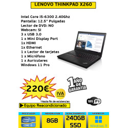 LENOVO THINKPAD X260 CORE...