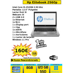 HP ELITEBOOK 2560P CORE I5...