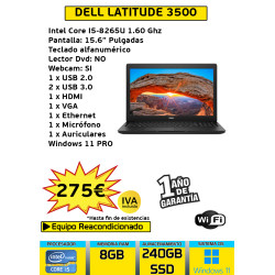 DELL LATITUDE 3500 CORE...