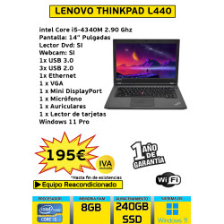 LENOVO THINKPAD L440 CORE...