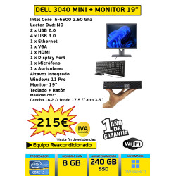 EQUIPO COMPLETO DELL 3040...