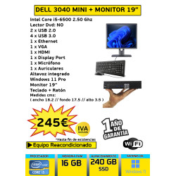 EQUIPO COMPLETO DELL 3040...